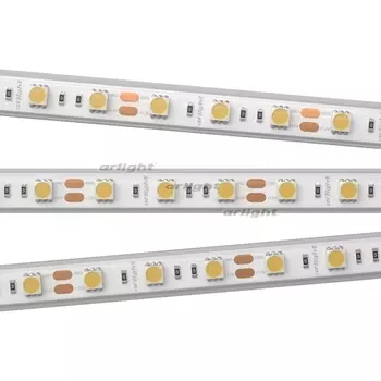 Светодиодная лента герметичная RTW-PS-B60-12mm 12V White6000 (14.4 W/m, IP67, 5060, 5m) Вт/м, IP67) 022323(2) Arlight RTW 022323