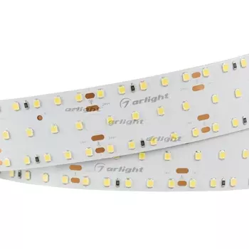 Светодиодная лента 24V Warm 2700K 34mm (2835, LED/m, LUX) (25 Вт/м, IP20) 023403(1) Arlight S2 с отверстием 023403