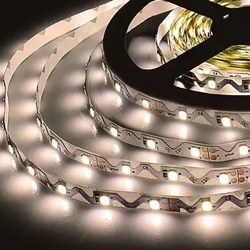 Светодиодная лента 12V 60Led 6W IP20 Elektrostandard гибкая 60 Led S 2835 P20 теплый белый (5 шт.)