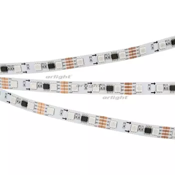 Светодиодная лента SPI-5000-RAM-5060-60 12V Cx3 RGB-Auto (10mm, 12W/m, IP20) (Открытый, IP20) 028871 (Arlight)