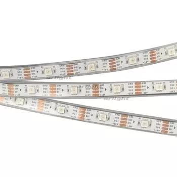Светодиодная лента SPI-5000P-RAM-5060-30 12V Cx1 RGB-Auto (12mm, 4.8W/m, IP66) (Закрытый, IP66) 026462 (Arlight)