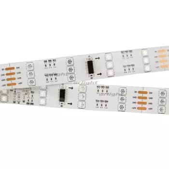 Светодиодная лента SPI-5000SE 12V RGB (5060, 480 LED x3,1812) (Закрытый, IP65) 024149 (Arlight)