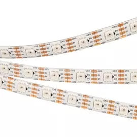 Светодиодная лента SPI-5000SE-RAM 12V RGB (5060, 60 LED/m, x1, AM) IP65 027614 (Arlight)