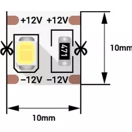Светодиодная лента SWG SWG2100-12-24-NW