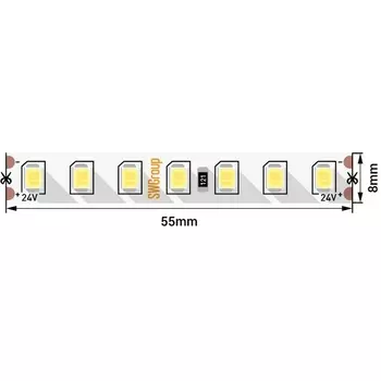 Светодиодная лента SWG SWG2P126-24-13-WW (5 шт.)