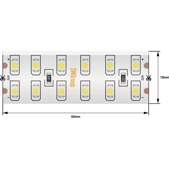 Светодиодная лента SWG SWG3240-24-19.2-W-65 (5 шт.)