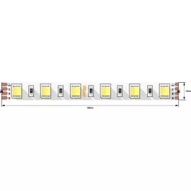 Светодиодная лента SWG SWG560-24-14.4-WWW-20 (5 шт.)