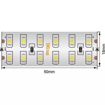 Светодиодная лента SWG SWG3240 SWG3240-24-19.2-WW-65-M