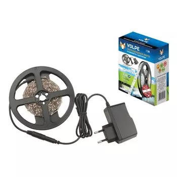 Светодиодная лента ULS-Q321 2835-60LED/m-IP20-2.5M-DW RRP24C00 Комплект светодиодной ленты с адаптером (Volpe)