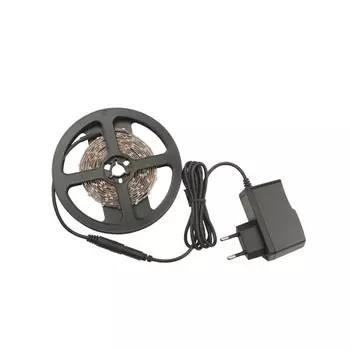 Светодиодная лента ULS-Q721 2835-60LED/m-IP20-2.5M-DW RRP24C00 Комплект светодиодной ленты с адаптером Volpe