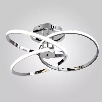 Светодиодная потолочная люстра 90044/3 Eurosvet Energy хром