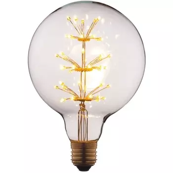 Светодиодная лампочка Эдисона груша E27 3W Loft It G125 G12547LED