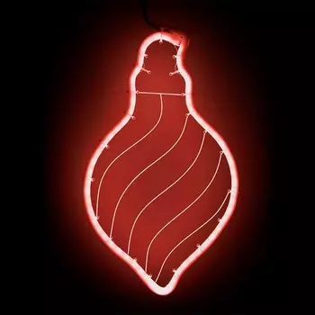 Светодиодная x см Красная, Гибкий и Акрилайт, IP54 Laitcom Фигуры HFS1-2R