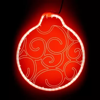 Светодиодная x см Красная, Гибкий и Акрилайт, IP54 Laitcom Фигуры HFS3-2R