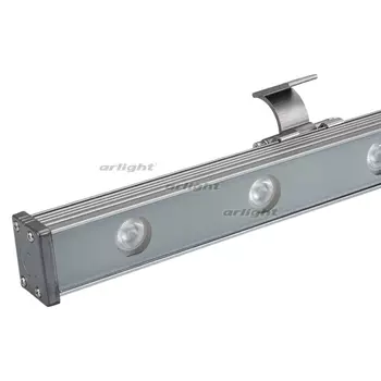 Светодиодный прожектор AR-LINE-1000XS-12W-220V Warm (Grey, 30 deg) (Arlight, Закрытый) 024336