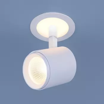 Светодиодный спот 9W 3300K белый матовый Elektrostandard DSR002
