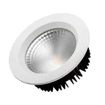 Светодиодный Светильник встраиваемый LED LTD-145WH-FROST-16W Day White 110deg (Arlight, IP44 Металл, 3 года) 021494