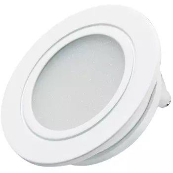 Светодиодный светильник мебельный LTM-R60WH-Frost 3W Day White 110deg (Arlight, IP40 Металл, 3 года) 020761