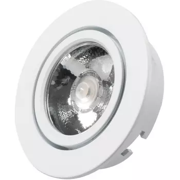 Светодиодный светильник круглый мебельный LTM-R65WH 5W Day White 10deg (Arlight, IP40 Металл, 3 года) 020767