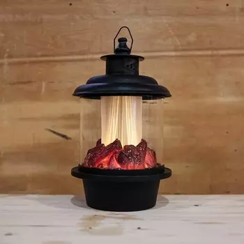 Светодиодный Тепло-Белый с Имитацией Живого Огня на Батарейках Laitcom Декор B3581