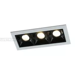 Светодиодный встраиваемый линейный светильник Arte Lamp Grill A3153PL-3BK