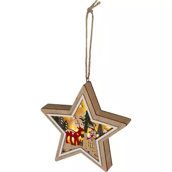 Световая фигура светодиодная на батарейках ЭРА ENGDS-4L