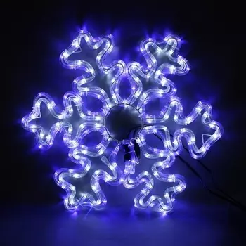 Световая фигура светодиодная "Снежинка" с контроллером Sneha A-278 "