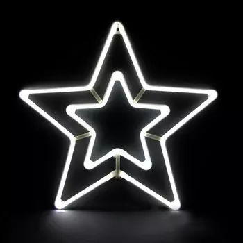 Световая фигура Звезда из гибкого неона Sneha A-965 WT