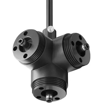 T-образный вертикальный коннектор для системы Shelf с вводом питания Maytoni Accessories for system Shelf CA016TC-P-B