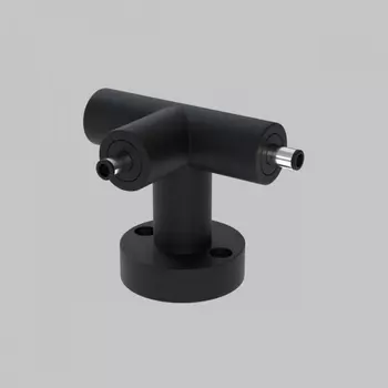 T - соединитель (1-IN, 2-OUT) настенно-потолочный монтаж 24В Imex Thin & Smart IL.0060.4009-BK