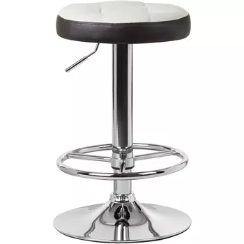 Табурет барный (кремово-коричневый) Dobrin 5008-LM BRUNO BRUNO, цвет сиденья кремово-коричневый, основания хром