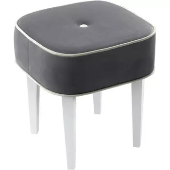 Табурет Handy SQ ОГОГО (арт.433985), (Ткань/Серый) ОГОГО Обстановочка!