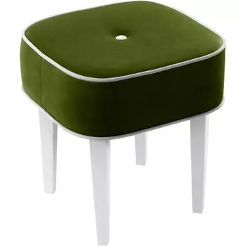 Табурет Handy SQ ОГОГО (арт.433988), (Ткань/Зеленый) ОГОГО Обстановочка!