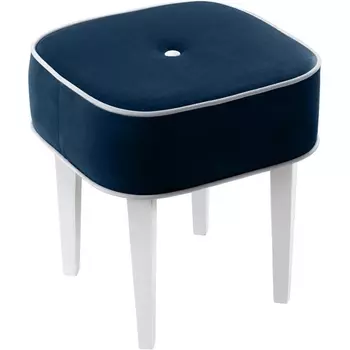 Табурет Handy SQ ОГОГО (арт.433995), (Ткань/Синий) ОГОГО Обстановочка!