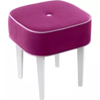 Табурет Handy SQ ОГОГО (арт.434002), (Ткань/Фиолетовый) ОГОГО Обстановочка!