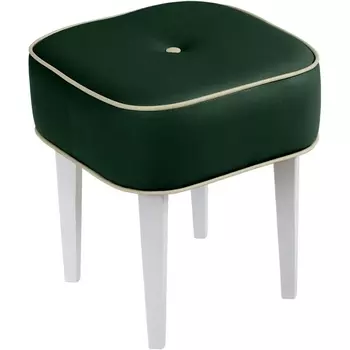 Табурет Handy SQ ОГОГО (арт.434029), (Ткань,Экокожа/Зеленый) ОГОГО Обстановочка!