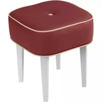 Табурет Handy SQ ОГОГО (арт.434033), (Ткань,Экокожа/Бордовый) ОГОГО Обстановочка!