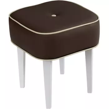 Табурет Handy SQ ОГОГО (арт.434036), (Ткань,Экокожа/Коричневый) ОГОГО Обстановочка!