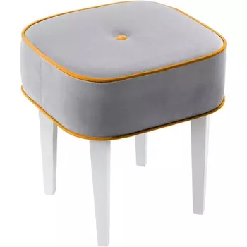 Табурет Handy SQ ОГОГО (арт.463558), (Ткань/Серый) ОГОГО Обстановочка!