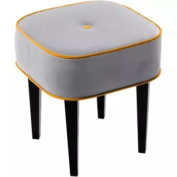 Табурет Handy SQ ОГОГО (арт.463559), (Ткань/Серый) ОГОГО Обстановочка!