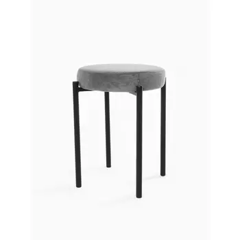 Табурет МАМАДОМА БОБ, ЧЁРНЫЙ/ANTRACITE LUX b28