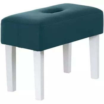 Табурет мягкий Handy ОГОГО (арт.434040), (Ткань,Экокожа/Синий) ОГОГО Обстановочка!