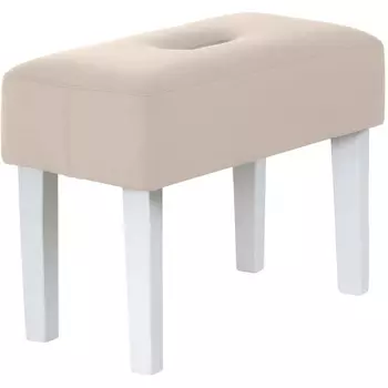 Табурет мягкий Handy ОГОГО (арт.653719), (Ткань,Экокожа/Бежевый) ОГОГО Обстановочка!