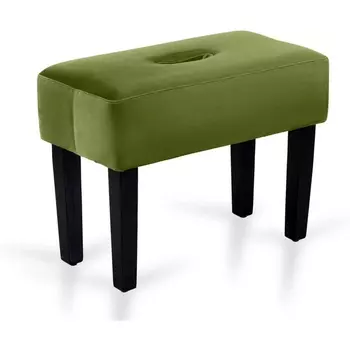 Табурет мягкий Handy ОГОГО (арт.671365), (Велюр,Экокожа/Зеленый) ОГОГО Обстановочка!