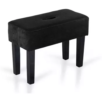 Табурет мягкий Handy ОГОГО (арт.671370), (Ткань,Микрофибра/Черный) ОГОГО Обстановочка!