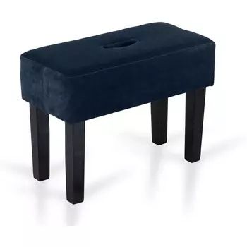 Табурет мягкий Handy ОГОГО (арт.671373), (Ткань,Микрофибра/Темно-синий) ОГОГО Обстановочка!