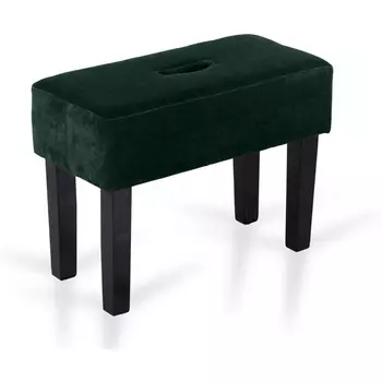 Табурет мягкий Handy ОГОГО (арт.671376), (Ткань,Микрофибра/Темно-зеленый) ОГОГО Обстановочка!