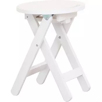 Табурет складной снег Mebelik арт.008422
