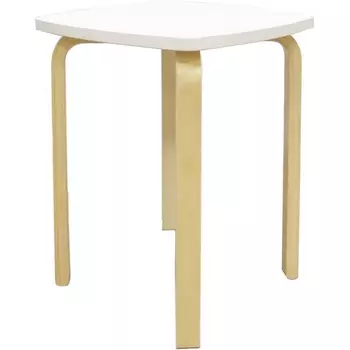 Табурет ТДК Эра Белый/Водный лак