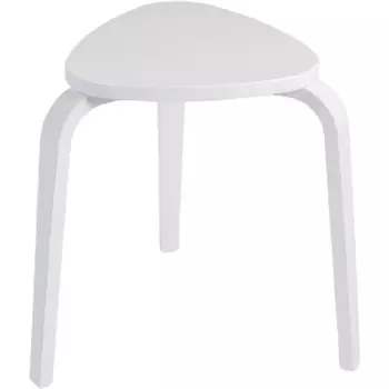Табурет ТДК Треугольный Белый